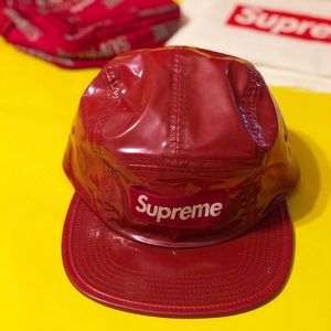 Supreme ‘Red Gloss’ 5 Panel